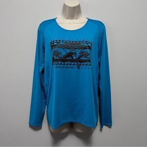 Patagonia Bay Peddler Hilo Hawaii Long Sleeve Shirt Size L